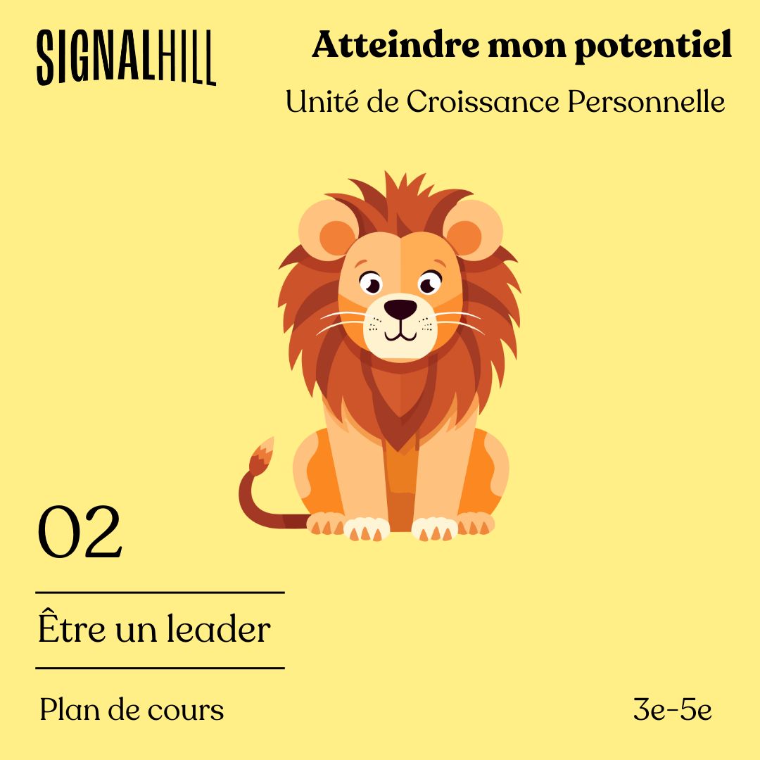 Plan de cours 2: Être un leader