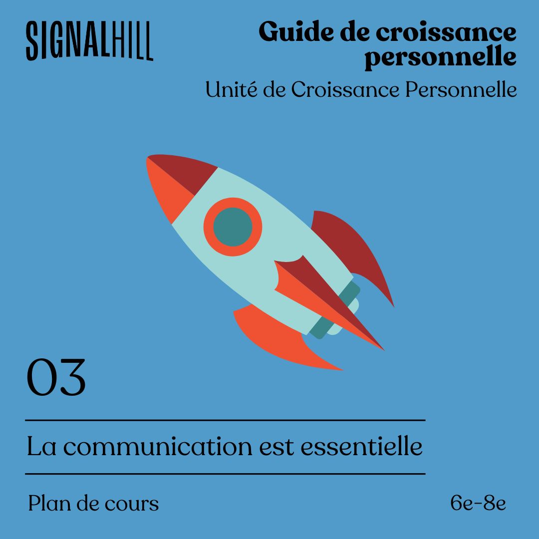 Plan de cours 3: La communication est essentielle