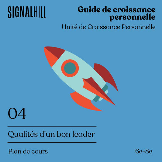 Plan de cours 4: Qualités d'un bon leader