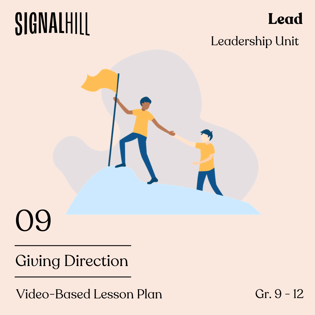 Lesson Plan 9: Giving Direction