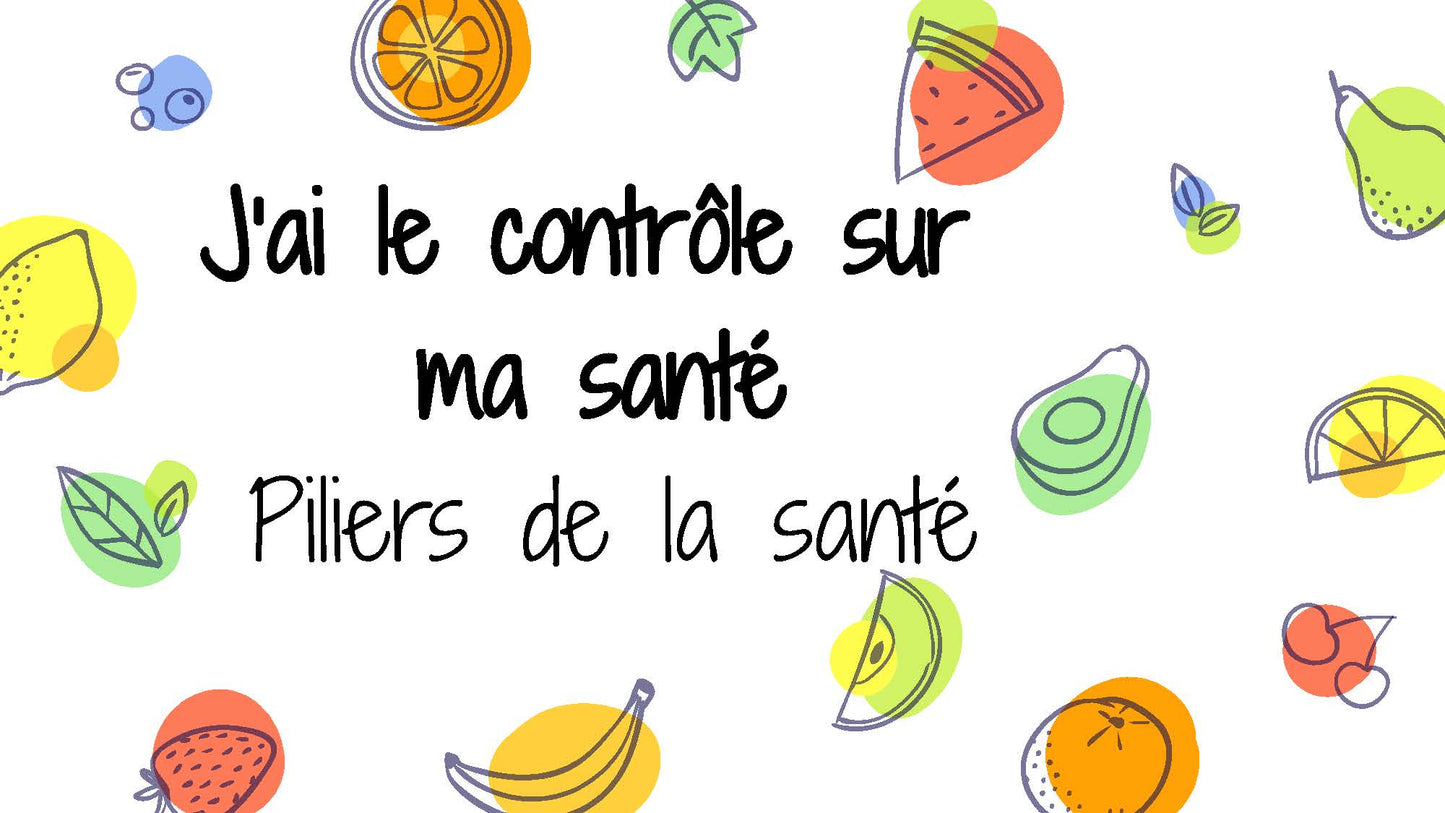 Plan de cours 1: Les piliers de la santé