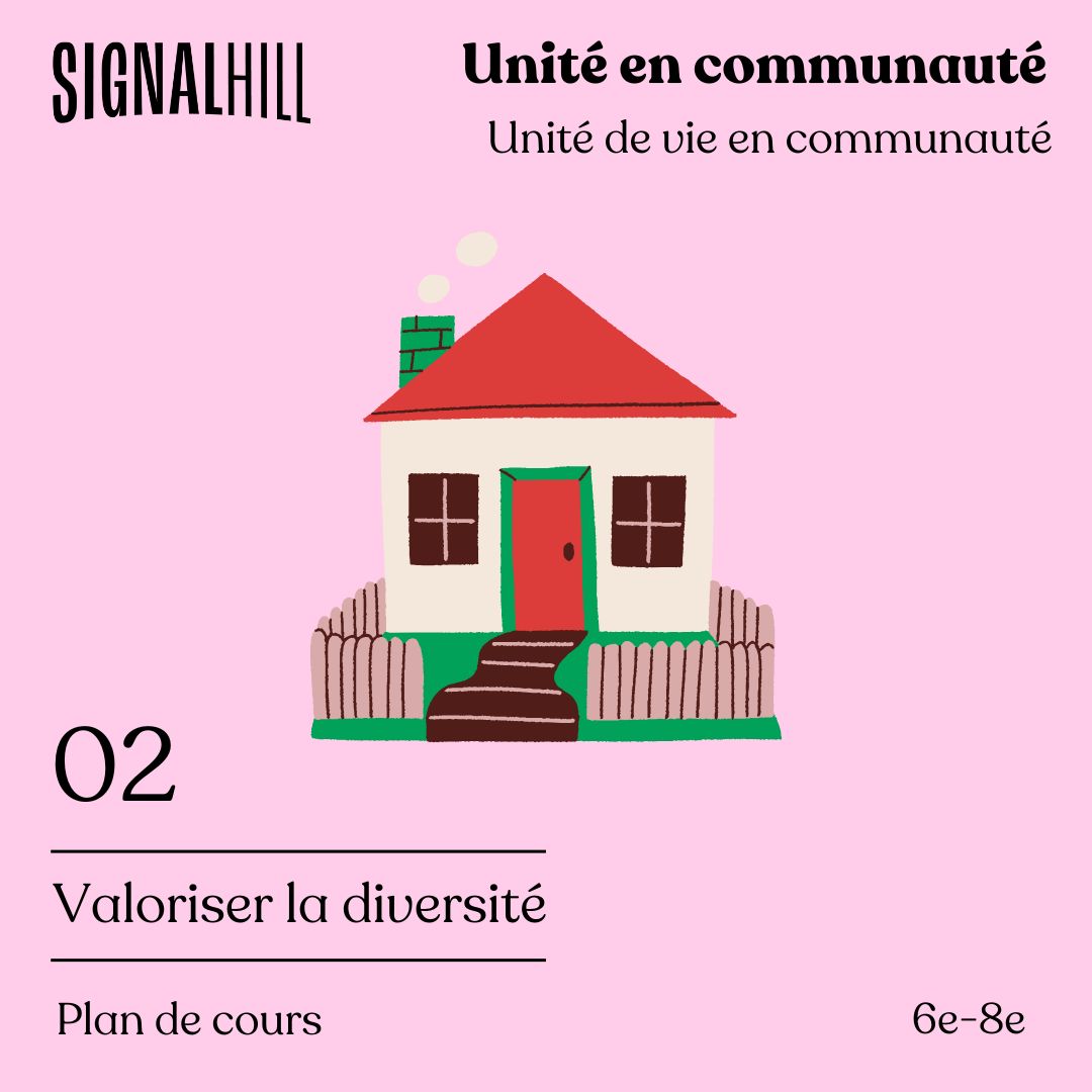Plan de cours 2: Valoriser la diversité