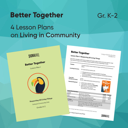 Better Together - Lesson Plan Bundle (4 Lesson Plans)