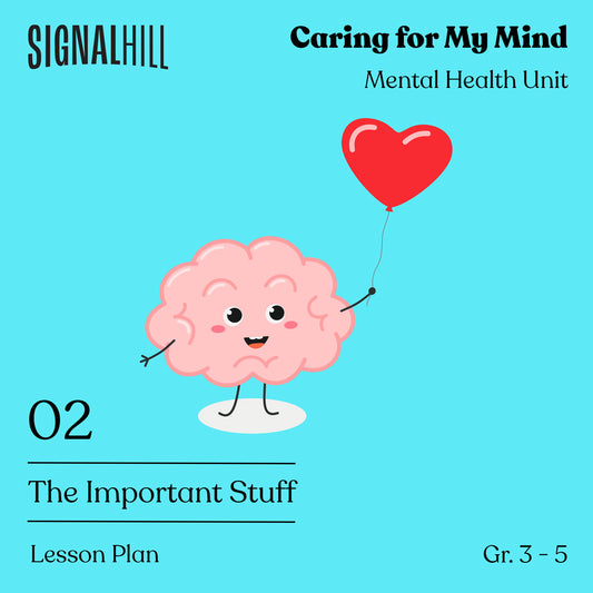 Lesson Plan 2: The Important Stuff