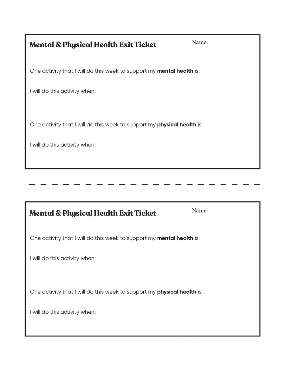 Lesson Plan 1: Types of Health