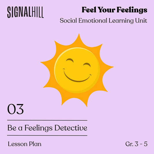 Lesson Plan 3: Be a Feelings Detective