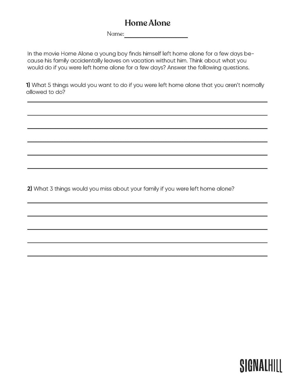 Lesson Plan 4: Family Relationships