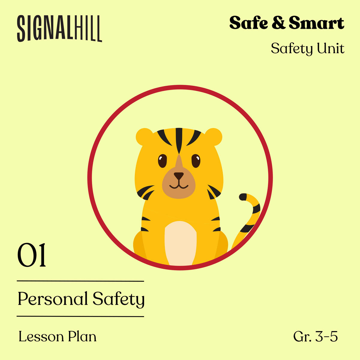 Lesson Plan 1: Personal Safety