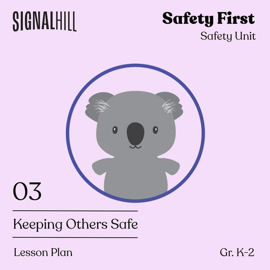 Lesson Plan 3: Keeping Others Safe