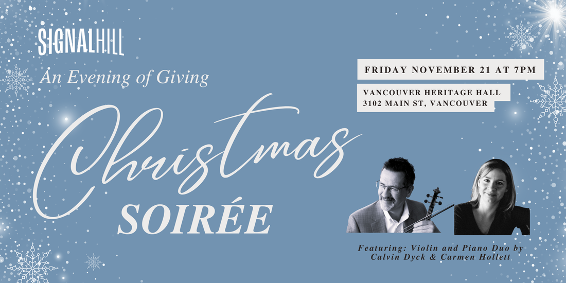 Evening of Giving: Christmas Soirée on November 21st