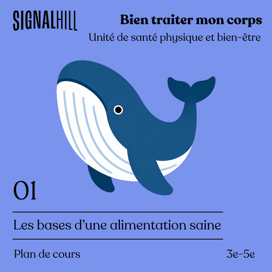 Plan de cours 1: Les bases d’une alimentation saine