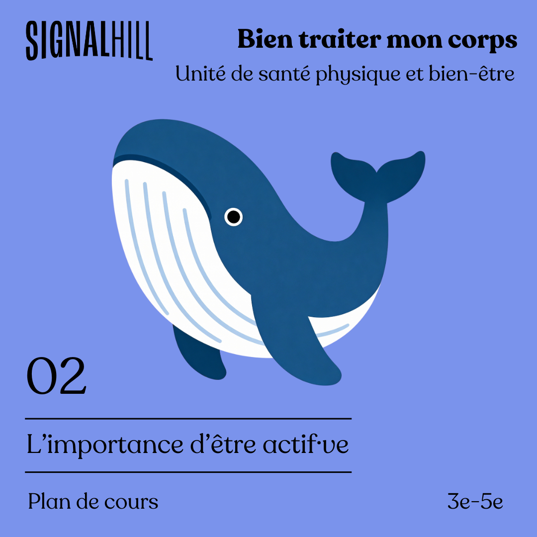 Plan de cours 2: L’importance d’être actif·ve