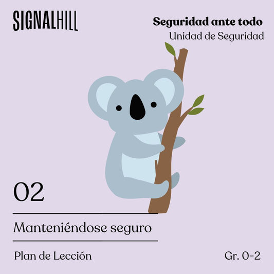 Lección 2: Manteniéndose seguro