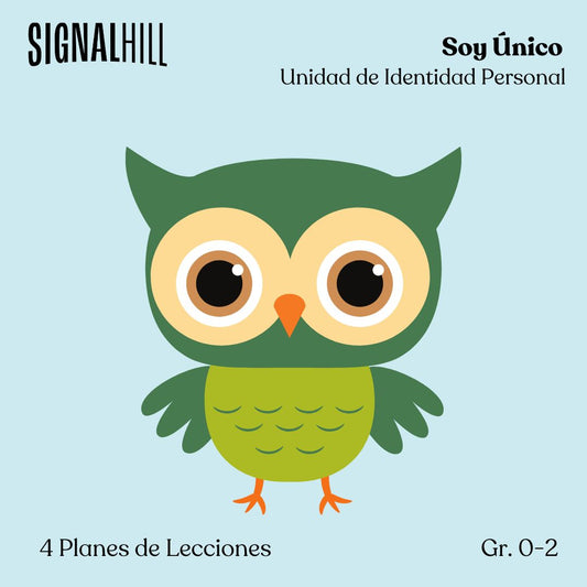 Soy Único - Paquete de Plan de Lecciones (4 Plan de Lecciones)