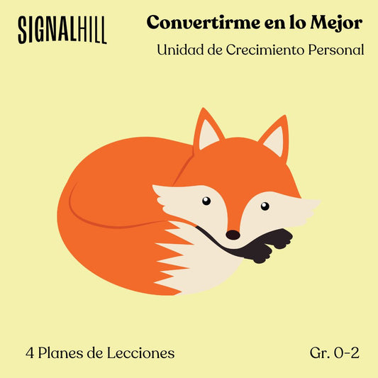 Convertirme en lo Mejor - Paquete de Plan de Lecciones (4 Plan de Lecciones)