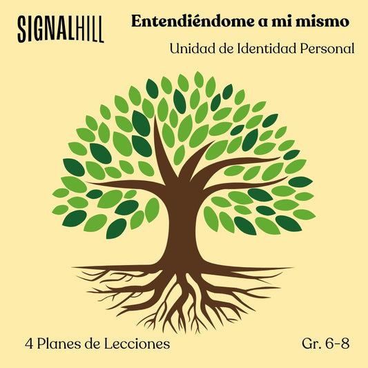 Entendiéndome a mi mismo  -  Paquete de Plan de Lecciones (4 Plan de Lecciones)