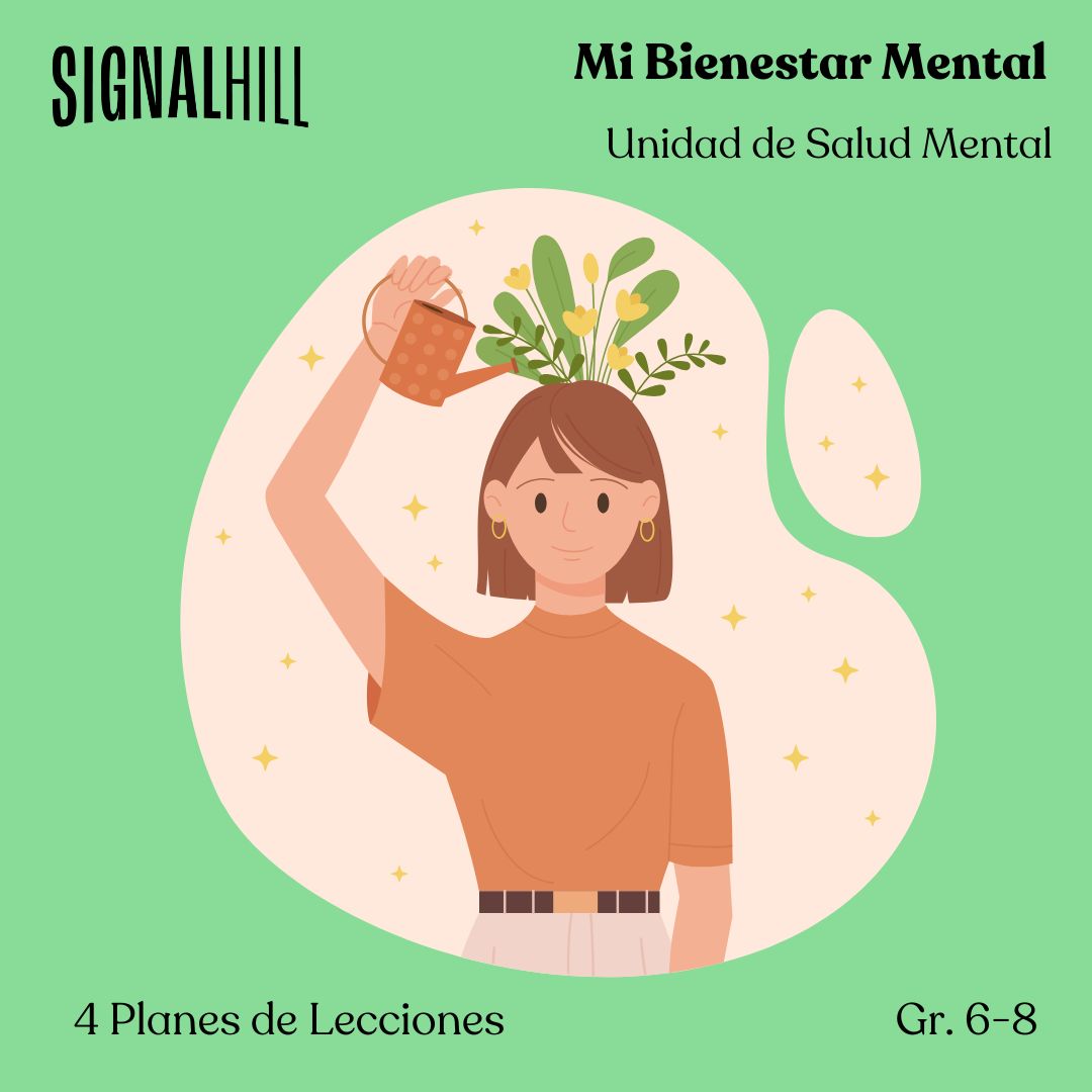 Mi Bienestar Mental  -  Paquete de Plan de Lecciones (4 Plan de Lecciones)