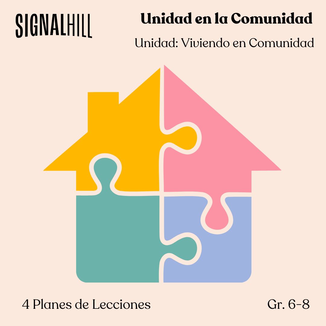 Unidad en la Comunidad -  Paquete de Plan de Lecciones (4 Plan de Lecciones)