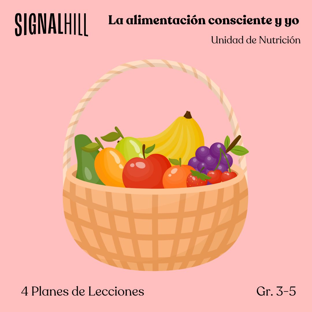 La alimentación consciente y yo -  Paquete de Plan de Lecciones (4 Plan de Lecciones)