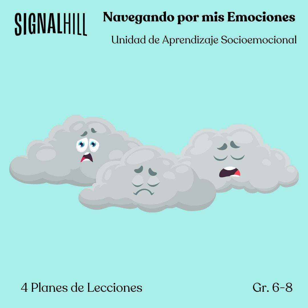 Navegando por mis Emociones  -  Paquete de Plan de Lecciones (4 Plan de Lecciones)