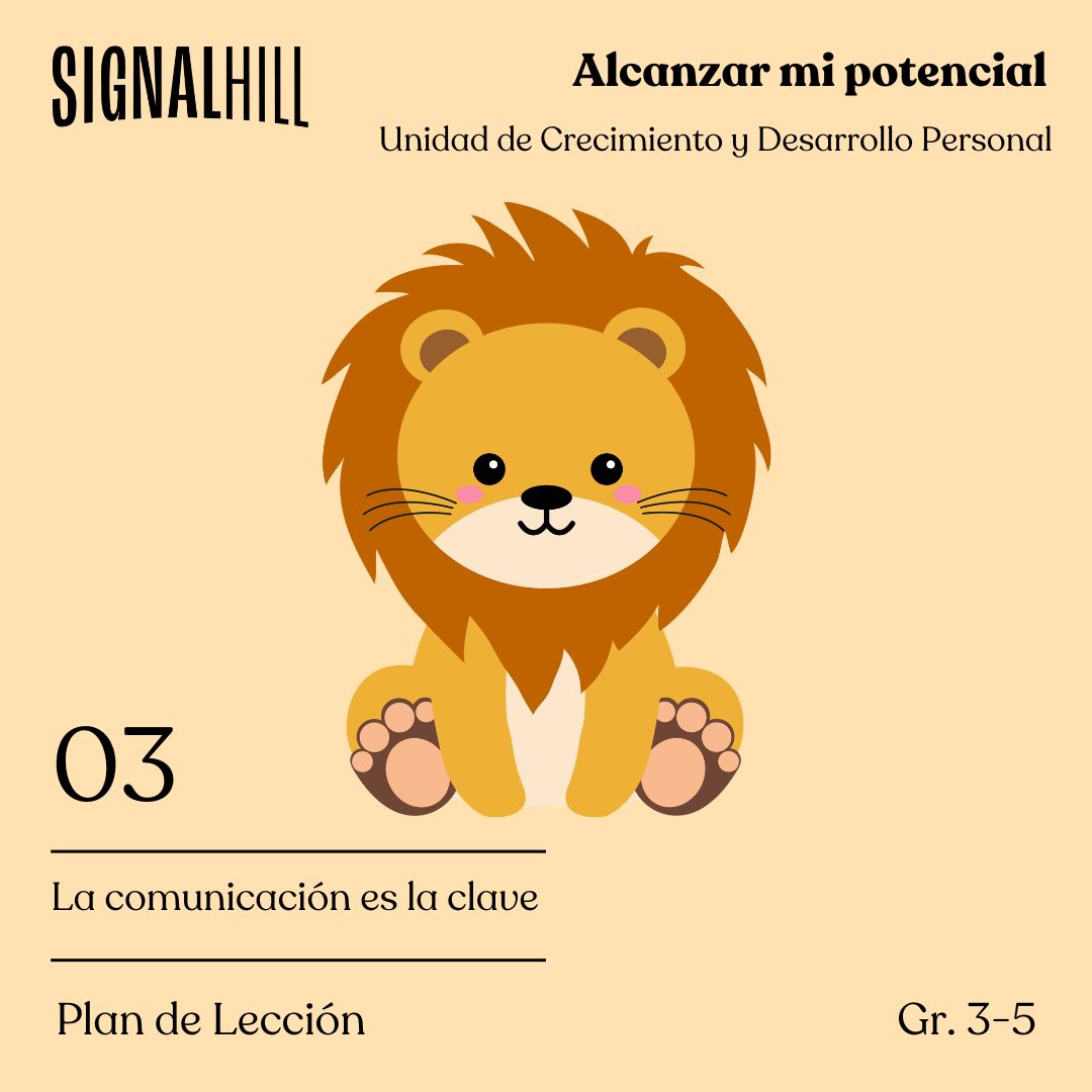 Lección 3: La comunicación es la clave