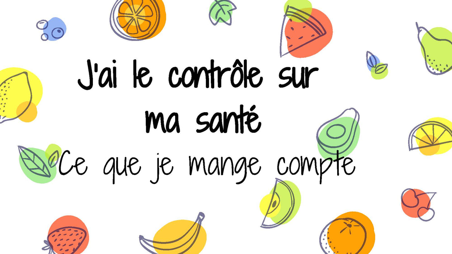 Plan de cours 2: Ce que je mange a de l’importance