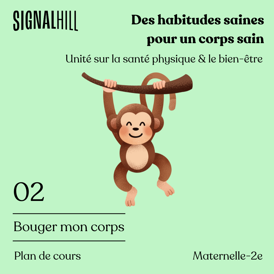 Plan de cours 2: Bouger mon corps