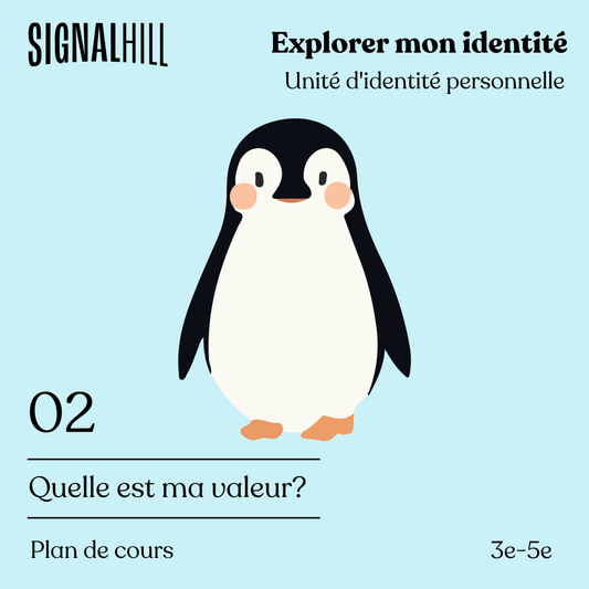 Plan de cours 2: Quelles sont mes valeurs?