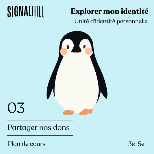 Plan de cours 3: Partager nos dons