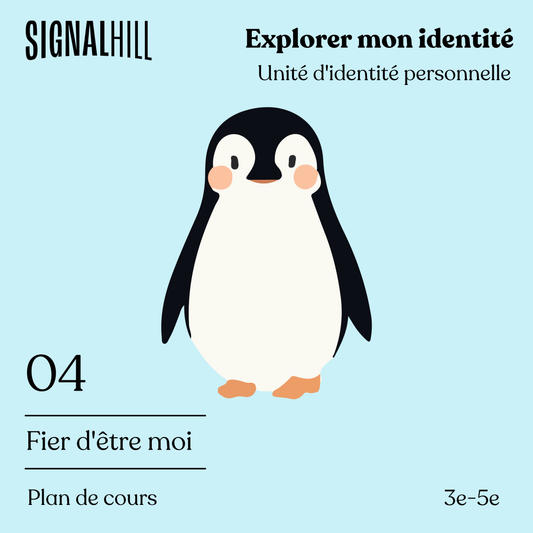 Plan de cours 4: Fier d'être moi