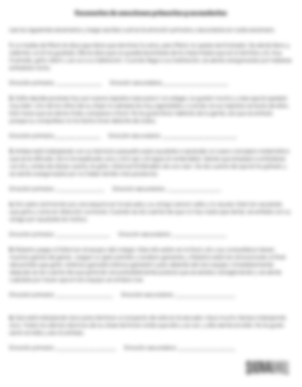 Lección 4: Emociones Primarias y Secundarias