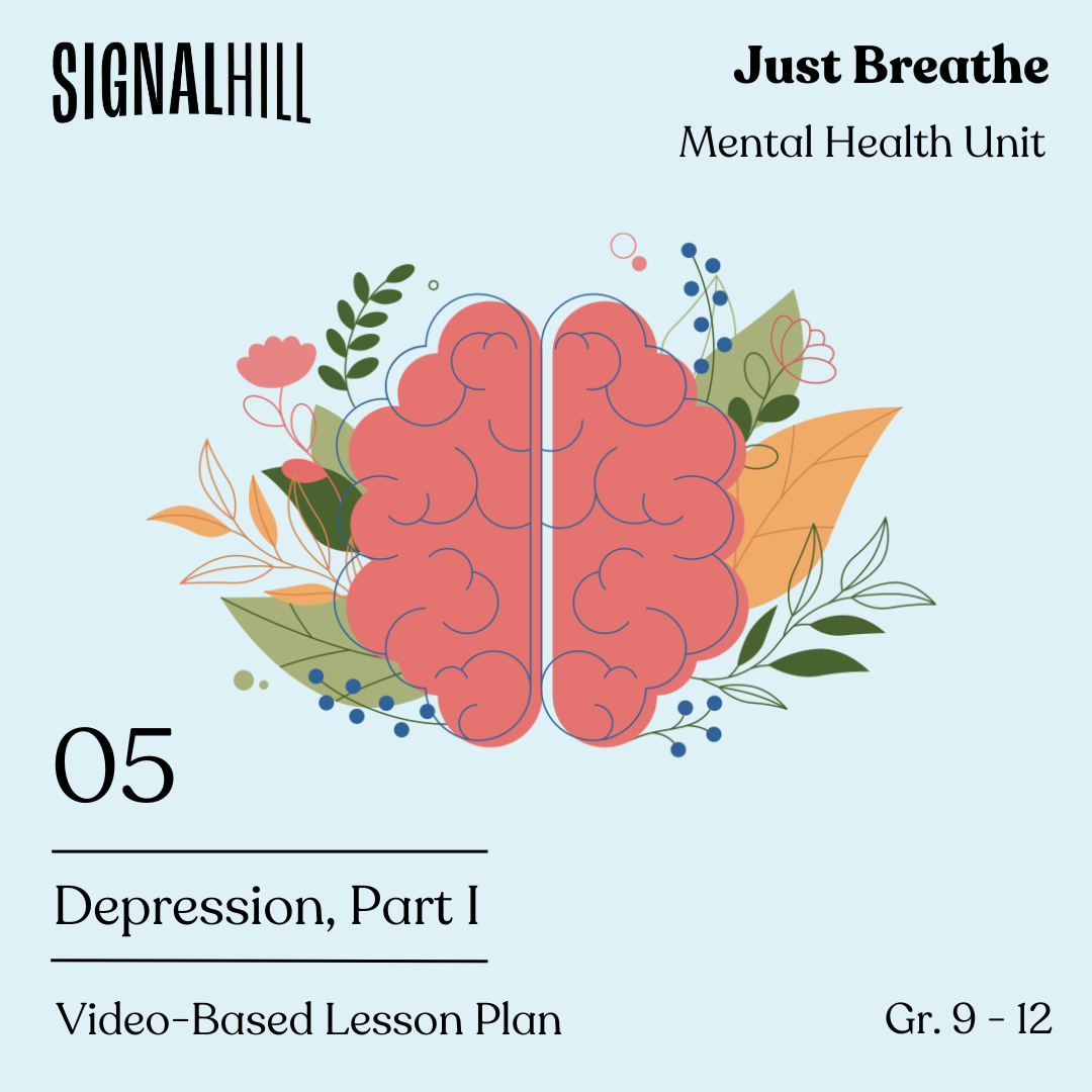 Lesson Plan 5: Depression, Part I