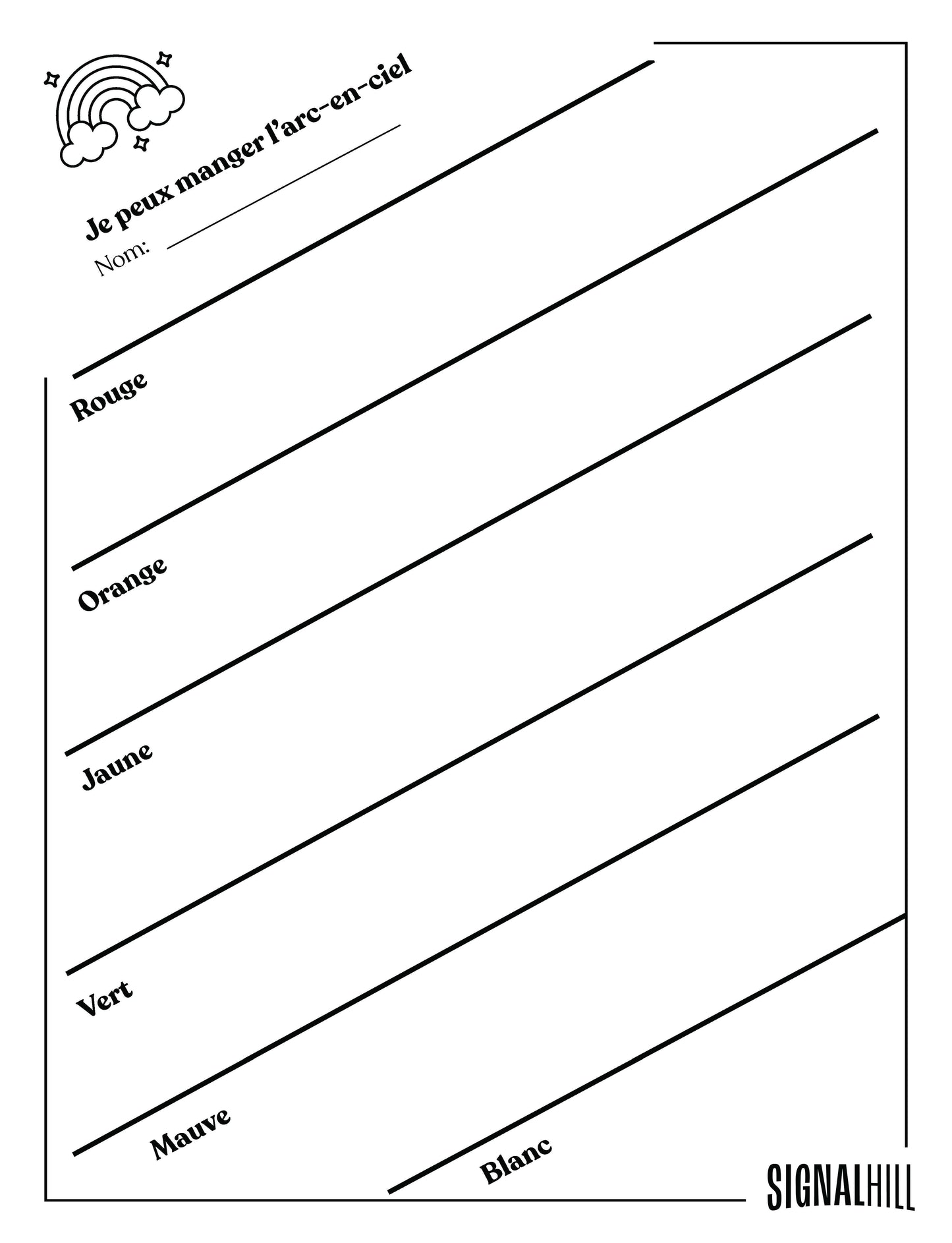 Plan de cours 2: Manger l'arc-en-ciel
