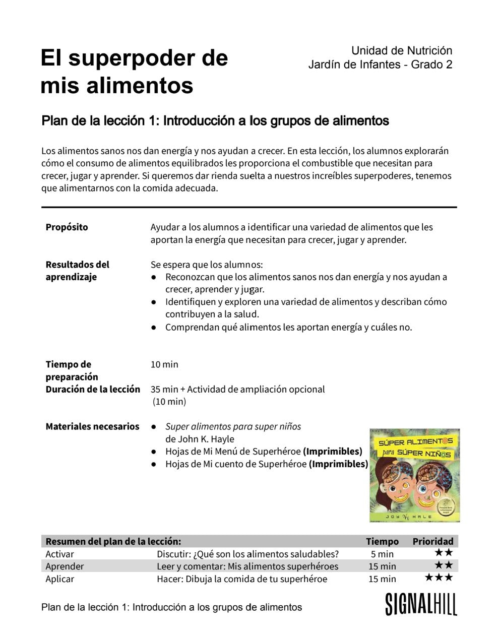 Lección 1: Cómo afectan mis sentimientos a los demás
