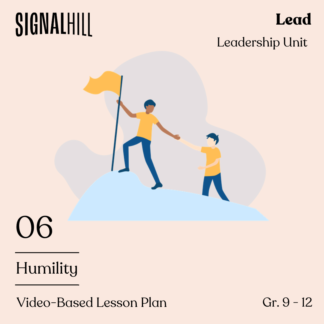 Grades 9-12 Lesson Plan: Humility – Signal Hill