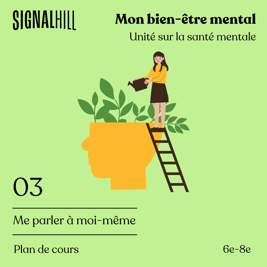Plan de cours 3: Me parler à moi-même