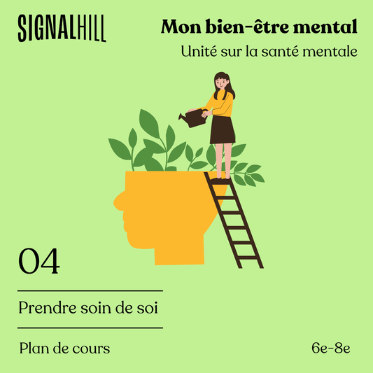Plan de cours 4: Prendre soin de soi