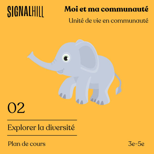 Plan de cours 2: Explorer la diversité