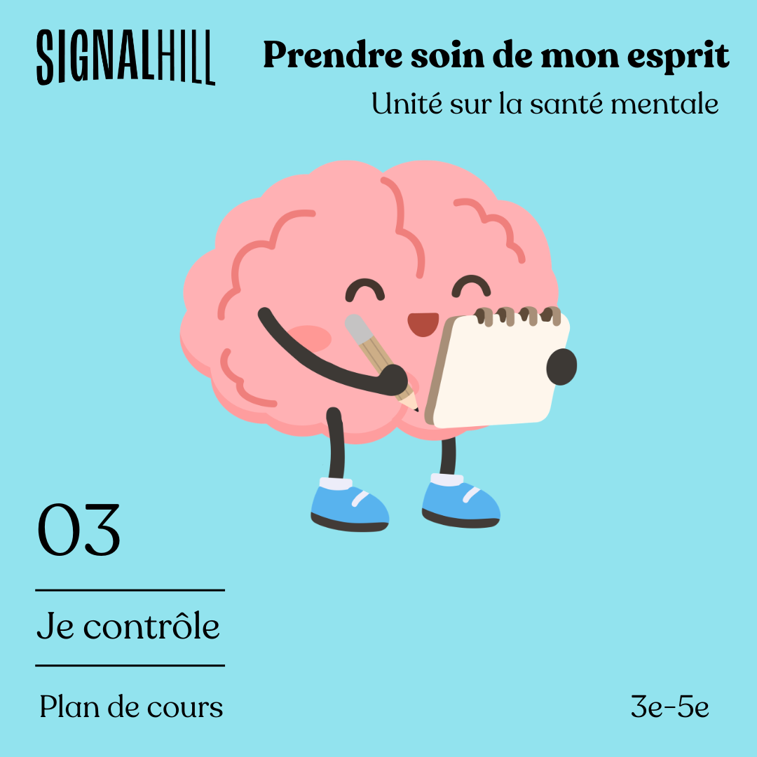 Plan de cours 3 : Je contrôle