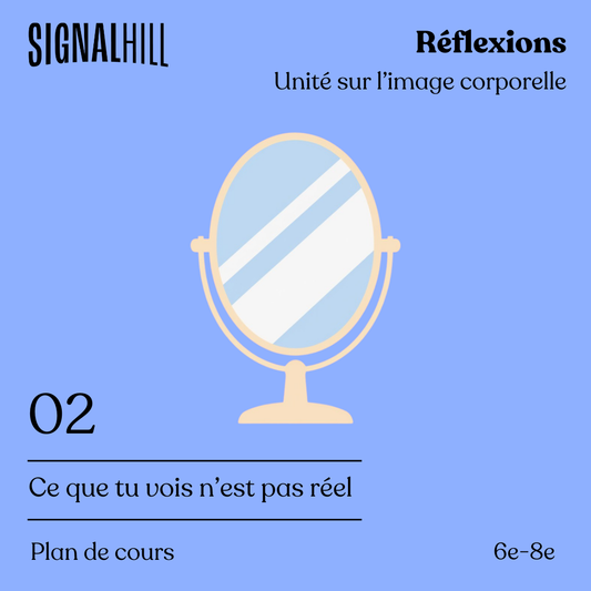 Plan de cours 2: Ce que tu vois n’est pas réel