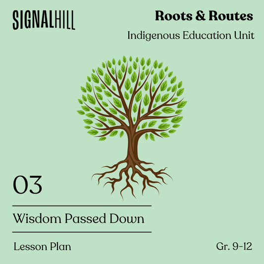 Lesson Plan 3: Wisdom Passed Down