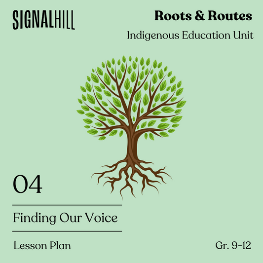 Lesson Plan 4: Finding Our Voice