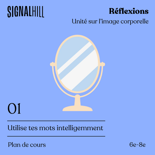Plan de cours 1: Utilise tes mots intelligemment