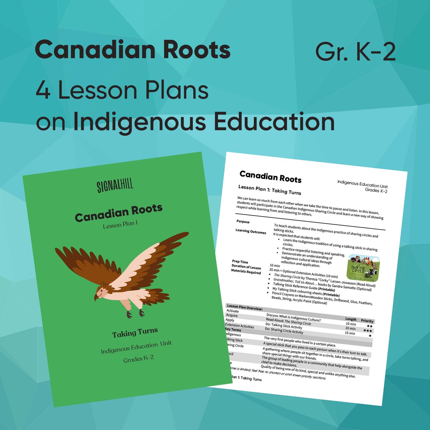 Canadian Roots - Lesson Plan Bundle (4 Lesson Plans)