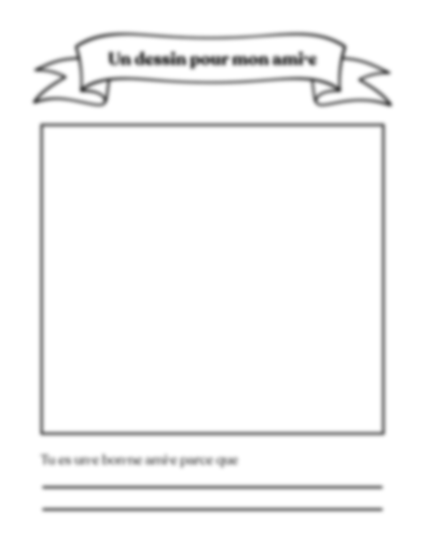 Plan de cours 1: Être un bon ami