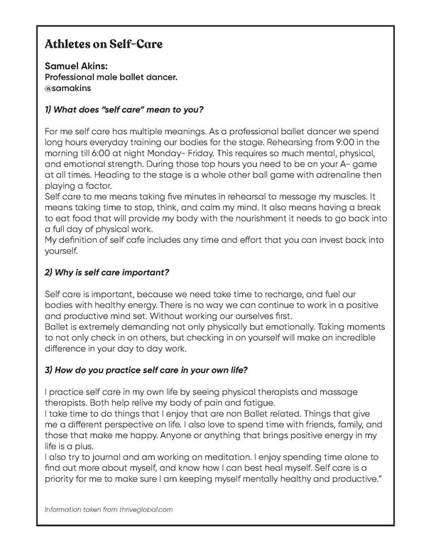 Grades 6-8 Lesson Plan: Practicing Self-Care – Signal Hill