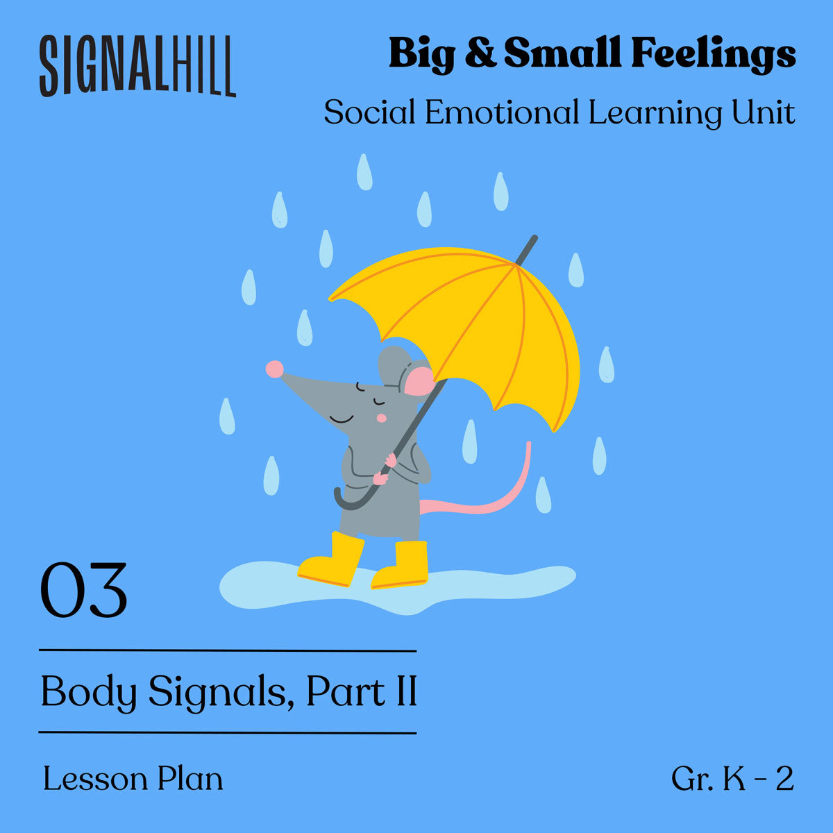 Lesson Plan 3: Body Signals, Part II