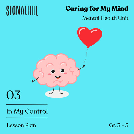 Lesson Plan 3: In My Control