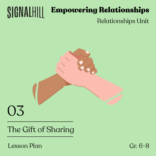 Lesson Plan 3: The Gift of Sharing