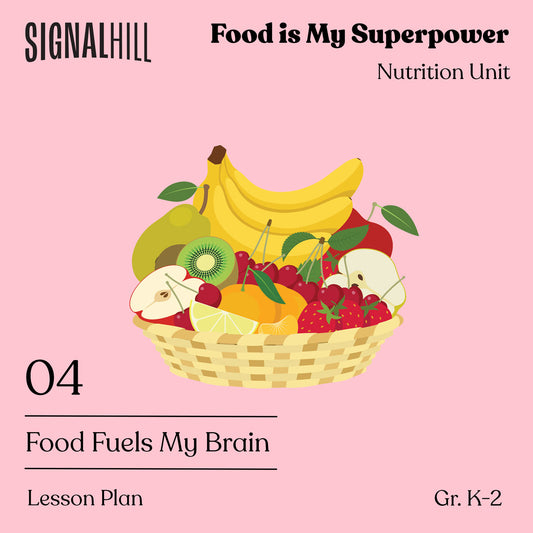 Lesson Plan 4: Food Fuels My Brain